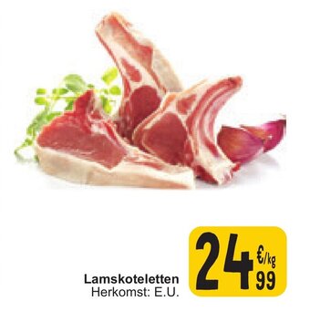 Cora Lamskoteletten aanbieding
