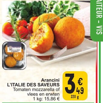 Cora Arancini L'ITALIE DES SAVEURS 220G aanbieding