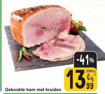 Cora Gekookte ham met kruiden aanbieding