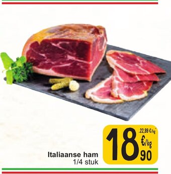 Cora Italiaanse ham aanbieding