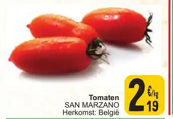 Cora SAN MARZANO Tomaten aanbieding