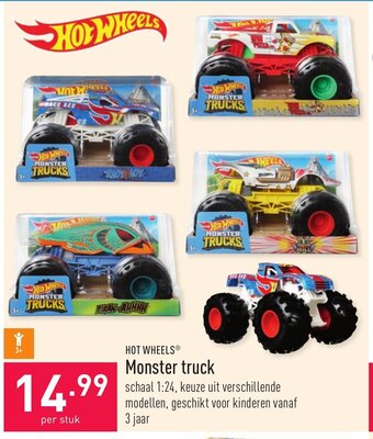 ALDI Hot Wheels Monster truck aanbieding