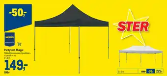 Partytent Thagpi 3 x 3 m