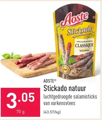 Aoste Stickado natuur