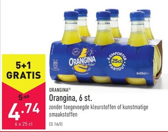 ALDI Orangina, 6 st. aanbieding