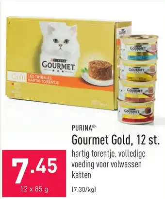ALDI Purina Gourmet Gold, 12 st. aanbieding