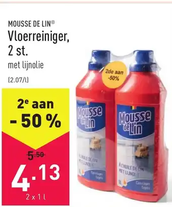 ALDI Mousse De Lin Vloerreiniger, 2 st. aanbieding