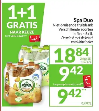 Intermarché Spa Duo aanbieding
