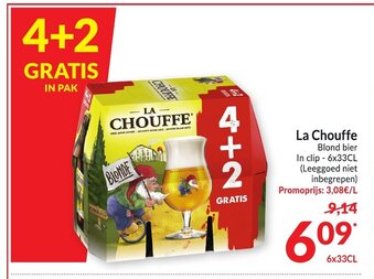 Intermarché La Chouffe Blond bier aanbieding