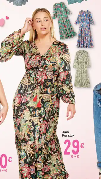 Cora Jurk Per stuk 38-50 aanbieding