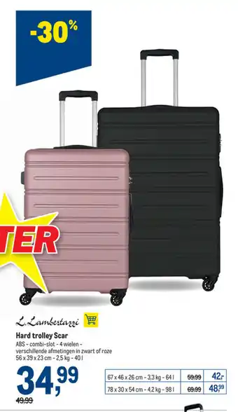 L. Lambertazzi Hard Trolley Scar