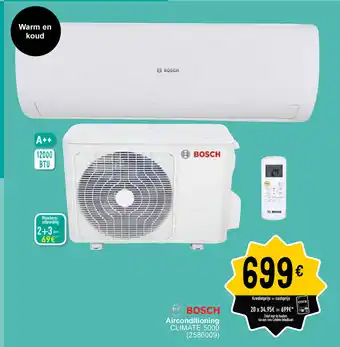 Cora BOSCH airconditioning CLIMATE 5000 (2586009) aanbieding