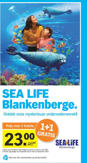 Sea life blankenberge 2 ticket
