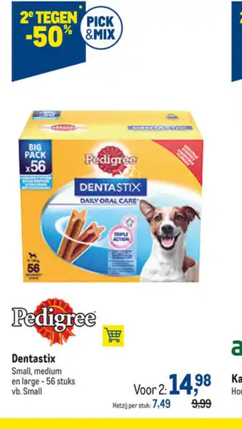 Pedigree Dentastix per stuk