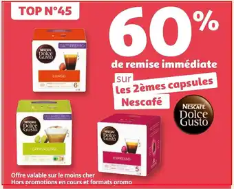 Auchan NESCAFÉ Dolce Gusto aanbieding