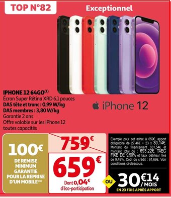 IPHONE 12 64GO