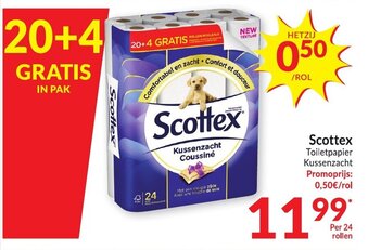 Intermarché Scottex toiletpapier aanbieding