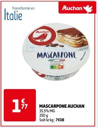 MASCARPONE 35.5% MG 250 g