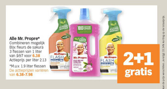 Albert Heijn Alle mr. propre* aanbieding