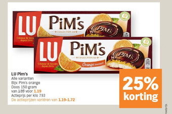 Albert Heijn Lu pim's aanbieding