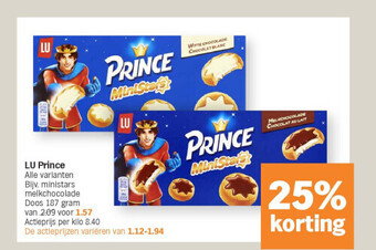 Albert Heijn Lu prince aanbieding