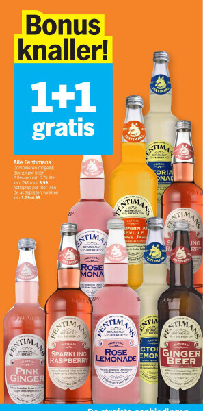 Albert Heijn Alle fentimans aanbieding