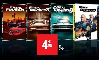 FAST&FURIOUS le DVD