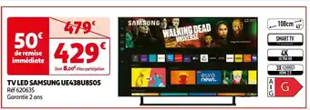 Auchan SAMSUNG TV LED UE43BU8505 aanbieding