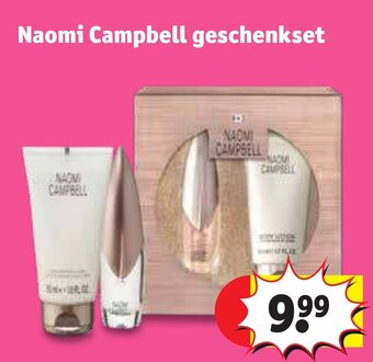 Kruidvat Naomi Campbell geschenkset aanbieding