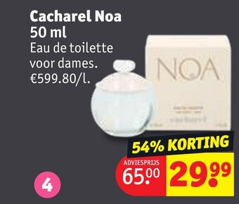 Kruidvat Cacharel Noa 50 ml aanbieding