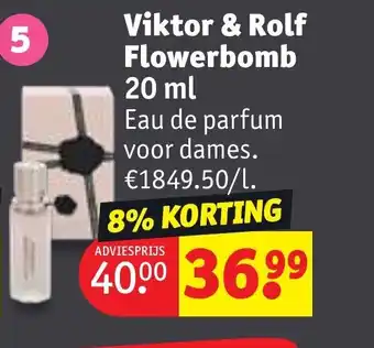 Kruidvat Viktor & Rolf Flowerbomb 20 ml aanbieding