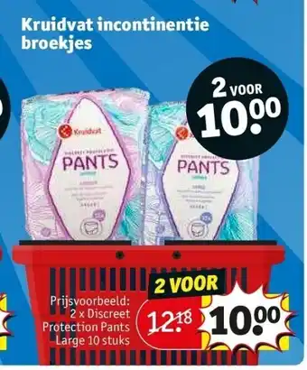 Kruidvat Kruidvat incontinentie broekjes aanbieding