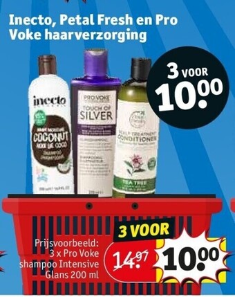 Inecto, petal fresh en pro voke haarverzorging