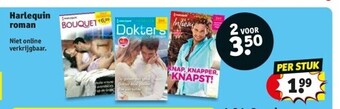 Kruidvat Harlequin roman aanbieding
