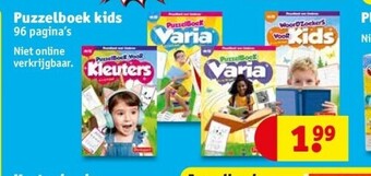 Kruidvat Puzzelboek kids aanbieding