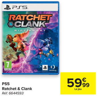 Carrefour PS5 Ratchet & clank aanbieding