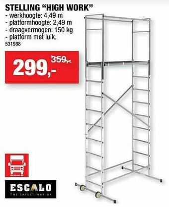 Stelling high work