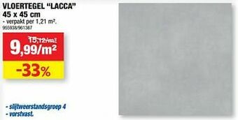 Hubo Vloertegel lacca aanbieding