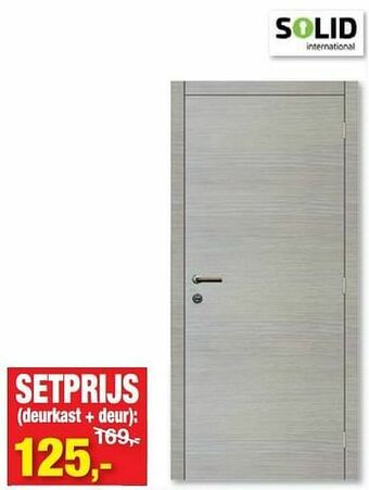 Hubo Deurkast + deur aanbieding