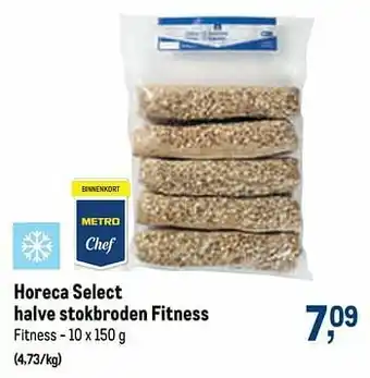 Makro Horeca select halve stokbroden fitness aanbieding