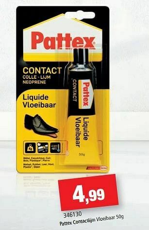 Hubo Pattex contactlijm vloeibaar aanbieding