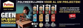 Hubo Geen spijkers + schroeven crystal aanbieding