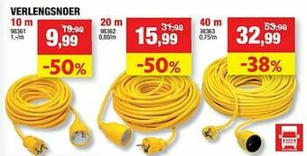 Hubo Verlengsnoer aanbieding