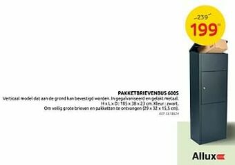 Brico Pakketbrievenbus 600s aanbieding