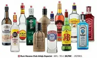 Carrefour Rum havana club añejo especial aanbieding