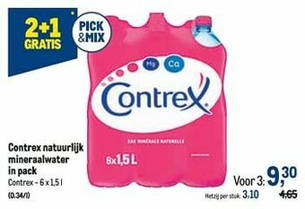 Contrex natuurlijk mineraalwater