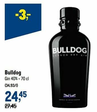 Bulldog gin