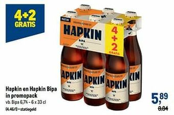 Makro Hapkin en hapkin bipa aanbieding