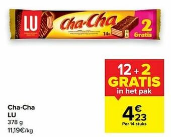 Carrefour Cha-cha lu aanbieding