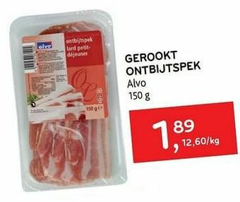 Alvo Gerookt ontbijtspek alvo aanbieding
